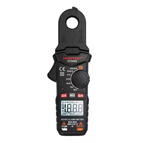 Habotest HT200D High Precision More Safer Accurate Measurement Continuity NCV Data Hold True RMS MiN