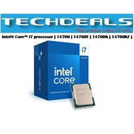 Intel® Core™ i7 processor | 14700 | 14700F | 14700K | 14700KF | (LGA 1700)