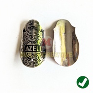 Gazelle Emblem Plate Brand Label Gazelle Logo Onthel Bicycle Gazelle Brand