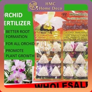 WHOLESALE 100 PACK THAILAND FERTILIZER TABLET FOR ALL ORCHIDS ( 12 TABLETS ) BAJA ORKID NPK 12-25-12