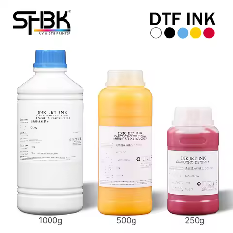 250ml 500ml 1000ml DTF Ink PET Film Heat Transfer T-shirt Clothes For A3 A4 L800 L805 L1800 R1390 R2