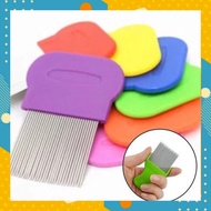Short Lice Comb Dandruff Remover Lice Eggs Metal Human Hair Cat Dog Hair BG3139A1