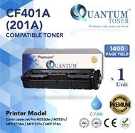 Compatible 201A / CF401A CY High Quality Compatible Laser Color Toner Cyan Cartridge for HP LASERJET