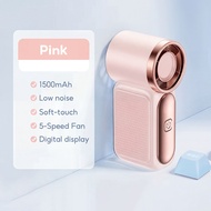 2 in 1 Mini Fan Handheld USB Charging Kipas Water Meter Spray Small Fan Portable Foldable Outdoor Fa