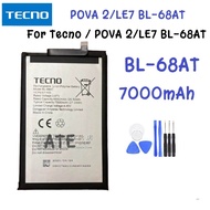 แบตเตอรี่ Tecno POVA 2 / LE7 (BL-68AT) 7000mAh แบต Tecno POVA 2 BATTERY FOR Tecno / POVA 2 / POVA2 B