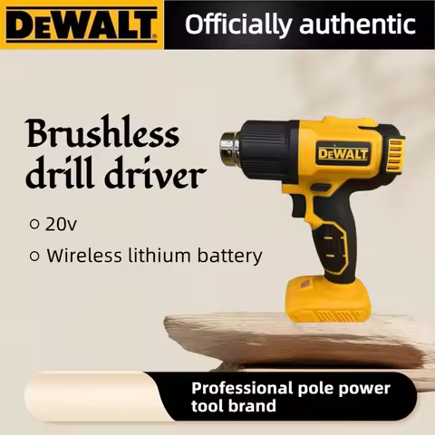 Dewalt DCE530N 20V Cordless Heat Gun High Power Welding Thermal Blower Heat Shrink Wrapping Tool Hot
