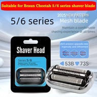 Suitable for Braun Cheetah/Series7/5 shaver blade 73S 53B compon S7 7020s, 7025s, 7085cc, 7027cs, 70