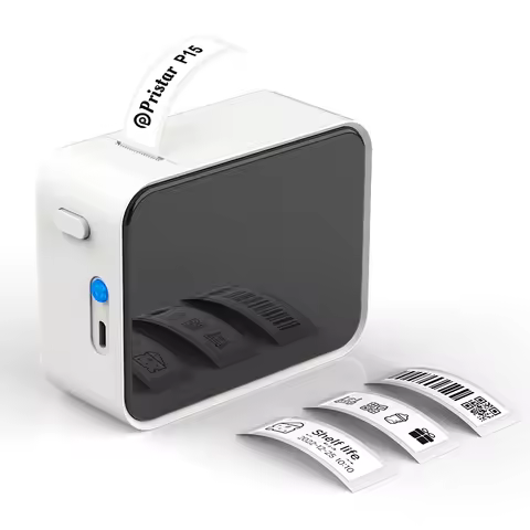 Marklife P15 Thermal Label Printer Similar as D11 D110 D101 Labeling Machine Wireless Bluetooth Labe