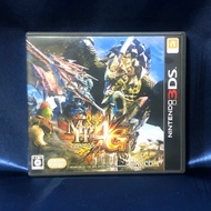 Nintendo 3DS Monster Hunter 4G 3DS game software used