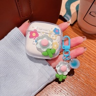 คู่รักใสนิ่มภาพวาดการ์ตูนเกาหลีเคส3D สำหรับ Huawei Freebuds SE 3 2ลูกกวาด TPU DIY เคสหูฟังป้องกันฟรี