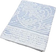 Imabari Towel Blanket, Made in Imabari, Single Karen, Blue, 59.1 x 78.7 inches (150 x 200 cm), 1 Pie