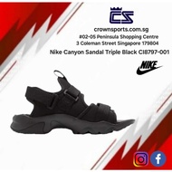 Nike Canyon Sandal Triple Black CI8797-001