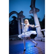 Hball【fate系列】saber cos lily 白saber cosplay服装