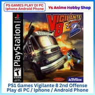 【PS1 Game Main Di KOMPUTER PC / IPHONE / ANDROID GAMES 】Playstation 1 Vigilante 8 2nd Offense Games 