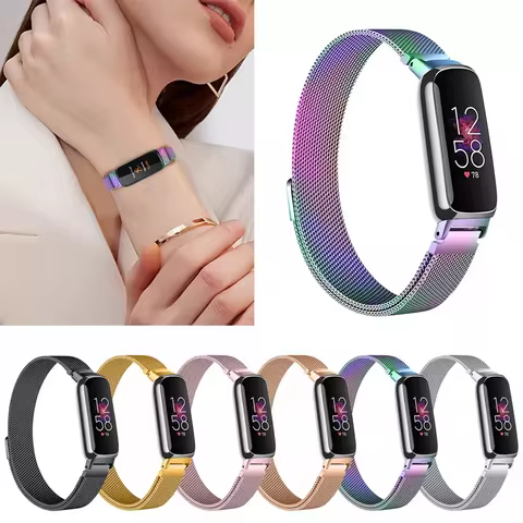 Metal Magnetic Band For Fitbit inspire 3 Replacement Watch Strap Bracelet For Fitbit inspire 3 Milan