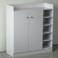 Multifunctional Foyer Cabinet Large Capacity Wooden Entrance Shoe Cabinet Balcony Cabinet Locker