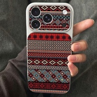 Bohemian Ethnic Style Texture iPhone17Promax Apple 16Pro Phone Case 15/14 Protective Case 13