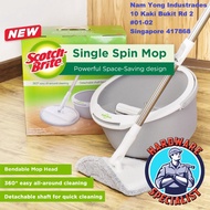 3M Scotch Brite T6 Single Spin Mop / Small And Compact