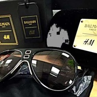 現貨！Balmain X H&M hm 聯名限量太陽眼鏡 比gentle Monster帥！
