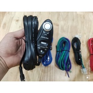 Volume control + connection wire for Alpine T0800C underseat subwoofer, Alpine 1080 (100% new)