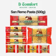 San Remo Pasta 500g (Spaghetti/Angel Hair/Linguine/Fettucine/Penne/Spiral/Elbow/Macaroni)