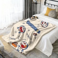 Cartoon Cartoon Doraemon Tinkerbell Cat Flannel Blanket Children Nap Blanket Student Dormitory Warm 