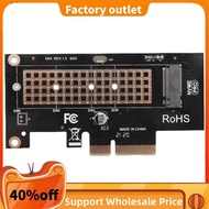 In Stock M.2 NVME SSD to PCIe 4.0 Adapter Card 64Gbps SSD PCIe4.0 X4 Adapter for Desktop PC PCI-E GEN4 Full Speed