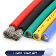 Soft Silicone Cable Car Battery Automotive Wiring 30 28 26 24 22 20 18 16 14 12 10 8 6AWG Heat-resis