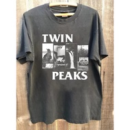 Twin Peaks Charcoal T-Shirt Retro Style Classic Size S-4XL Short-Sleeved Graphic Shirt For Both Men 