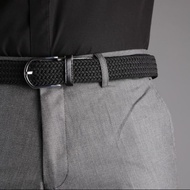 100% IMPORTED STRETCH RUBBER BELT FOR MEN WOMEN UNISEX ELASTIC BELT men women rubber braided buckle 