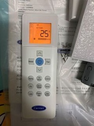 全新原裝開利分體式冷氣遙控器套裝 Carrier Remote Contral package