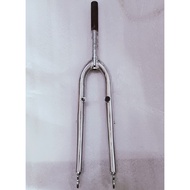 26” Chrome Threaded Steel MTB Rigid Fork KORSAIR