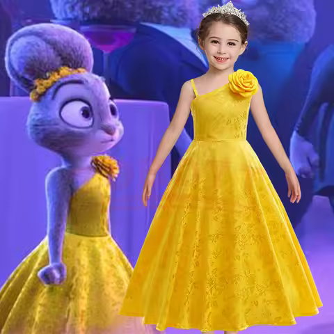 Movies Judy Cosplay Dress Women Girls Zootopia 2 Costume dress girlcarnival cosplay dress one should