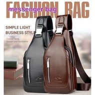 New men's crossbody bag high-end handsome shoulder waterproof bag