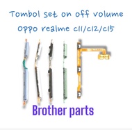 TOMBOL REALME C11/C12/C15 VOLUME ON OFF BUTTON