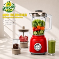 Ringgit Shop 3In1 Fruit Juicer Blender Food Processor BlenderHeavy Duty 1.6L MultiFunctional High Po