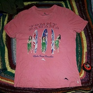 TOMMY BAHAMA SHIRT ALOHA FROM PARADISE CHEST 20 LONG 27 INCH