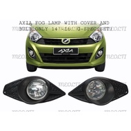 M'SIA READY STOCK AXIA FOG LAMP WITH COVER AND BULB ONLY 14'-16' G SPEC (SET)