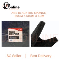 ANS Black Bio Sponge (50X50X5cm)