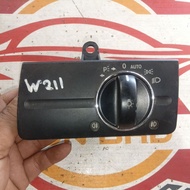 MERCEDES BENZ W211 HEADLAMP SWITCH USED