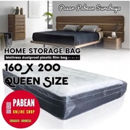 Special plastic mattress wrap size 160 x 200 Mattress height 5 - 50 cm, PREMIUM quality