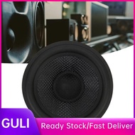 guli Yoidesu 4 inches Subwoofer Cones Drum Paper  1 Inch Inner Rubber Surround Diameter Black Speake