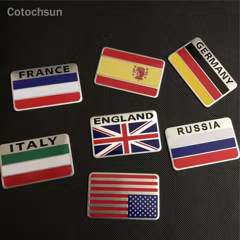 Cotochsun Car-Styling National Flag Sticker case For Kia Ceed Mohave OPTIMA Carens Borrego CADENZA P