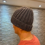 純手工編織羊毛帽 - 只有二色可選擇 僅此二件