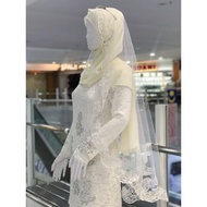 Veil Kahwin / Veil Tunang / Veil Nikah