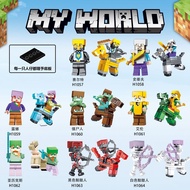 Minecraft dream Character Weapon Steve Building Block Minifigure Entity 303 Children's Building Bloc