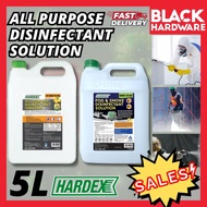 Black Hardware HARDEX Disinfectant Liquid Home Living Floor Cleaner Liquid 消毒水 消毒液 消毒药水 Antibacterial Disinfectant Clea