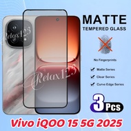 For Vivo iQOO 15 5G 2025 3PCS Matte Frosted Glass For VIVO iQOO15 iqoo15 VivoiQOO15 iQOO15 5G 4G 202