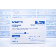**** Nipro syringe-Size 3 ml + Hypodermic Needle