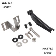 WATTLE Transducer Bracket, 000 10262 001 Shockproof Skimmer Transom Mount, Compatible Accessory Brac